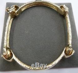 Solid 9ct Gold Spanner Bangle Gents 40.8 grams