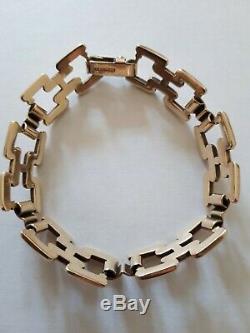 Solid 9ct Gold Vintage Bracelet, 30gms