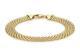 Solid 9ct Yellow Gold Bismark 9mm Wide Bracelet 19cm/7.5 Mesh Womens Gift Boxed