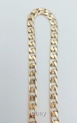 Solid 9ct gold bracelet. 15.88 grams