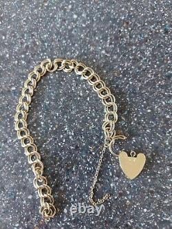 Solid 9kt gold bracelet