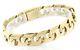 Solid Gents Mens 9ct 9carat Yellow Gold Cast Heavy Anchor Bracelet Free Postage