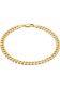 Solid Genuine 9ct Yellow Gold Mens 5mm Curb Link Bracelet 8.5 New
