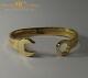 Solid Spanner Bangle Bracelet Cast 9ct Yellow Gold Fully Hallmarked 26 Grams
