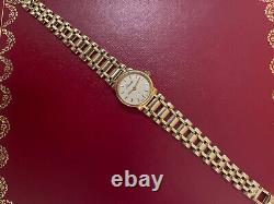 Soude International 9ct Gold Womens Bracelet Watch RRP £549. VGC