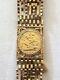 Sovereign Gate Bracelet. 9ct Gold 7 Bar Bracelet With 22ct Gold Sovereign 1978