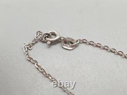 Sparkly 9ct White Gold Diamond Bracelet 9K 375 Trace Chain Bracelet 6.5