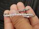 Special Offer 2.50 Ct Claw Set Natural Round Diamond Tennis Bracelet White Gold