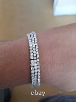 Special offer 2.50 ct Claw Set Natural Round Diamond Tennis Bracelet White Gold