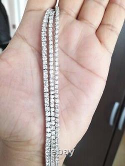 Special offer 2.50 ct Claw Set Natural Round Diamond Tennis Bracelet White Gold
