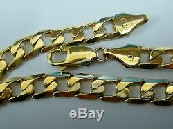 Stunning 9ct Gold 8 Curb Bracelet Fully hallmarked