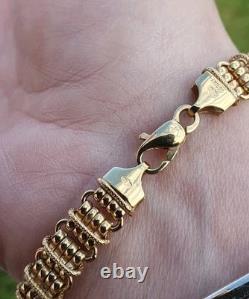 Stunning Milor 9ct Gold Bracelet Italy 7.99 Grams