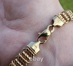 Stunning Milor 9ct Gold Bracelet Italy 7.99 Grams