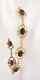 Stunning Vintage 9ct Yellow Gold Spider Link Bracelet 7.25