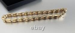 Superb Vintage 9ct Gold Bracelet Boxed 8.9 Grams