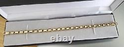 Superb Vintage 9ct Gold Bracelet Boxed 8.9 Grams