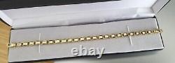 Superb Vintage 9ct Gold Bracelet Boxed 8.9 Grams