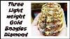 Three Light Weight Gold Diamond Bangles Live Watch Gold Diamond Bangles