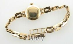 Tudor Royal Ladies Vintage 9ct Gold Watch From 1960