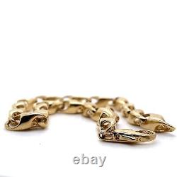 Unique Link, Solid 9ct Gold Bracelet. Full Hallmark