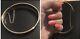 Vintage 9ct 375 Goldhinged Bangle 8.4g Large See Description, Beautiful