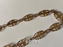 VINTAGE 9CT GOLD BRACELET NO BANGLE lightweight