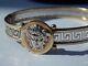 Versace 9ct Yellow And White Gold Bracelet Hallmarked