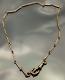 Victorian Circa 1900 Fancy 9ct Gold Albertina Chain 13 Inch Double Wind Bracelet
