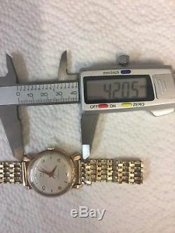 Vintage 18ct Gold, REX Watch With 9ct Solid Watch Bracelet