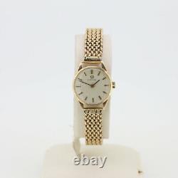 Vintage 1966 Omega Ladies Manual Bracelet Watch 9ct Yellow Gold