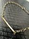 Vintage 9k Gold Id Petite Bracelet 7 Belcher Chain 2mm London Hallmark 1988