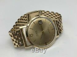 Vintage 9ct 9k Solid Gold ROLEX Tudor Prince Mens Automatic watch Gold Bracelet