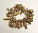 Vintage 9ct Gold Charm Bracelet With 31 Rare Charms 110662