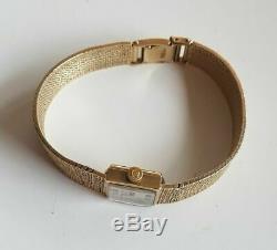 Vintage 9ct Gold Ladies Omega Bracelet Watch