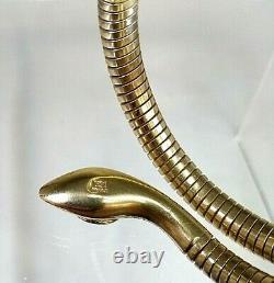 Vintage 9ct Gold Ladies Snake Bangle Fantastic Condition Ideal Gift