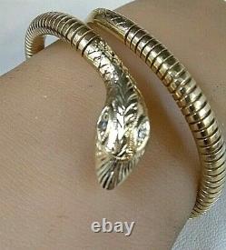 Vintage 9ct Gold Ladies Snake Bangle Fantastic Condition Ideal Gift