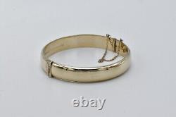 Vintage 9ct Solid Gold Bangle Bracelet 1993