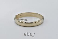 Vintage 9ct Solid Gold Bangle Bracelet 1993