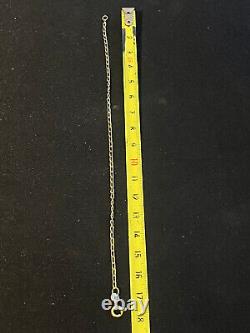 Vintage Fully Hallmarked 0.375 / 9ct Gold Fancy Link Bracelet 18 cm/ 7.086