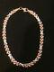 Vintage Fully Hallmarked 9ct Rose & White Gold Fancy Link Bracelet 18.5cm/7.28