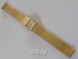 Vintage International Watch Co 9ct yellow gold 1965 ladies manual bracelet watch