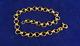 Vintage Lightweight 7.5 9ct Gold Circles Bracelet 3.9gr Hm 1990 6mm Wide 122c