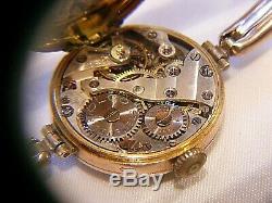 Vintage Rolex Rolco 9ct Gold Ladies Watch & 9ct Gold Bracelet