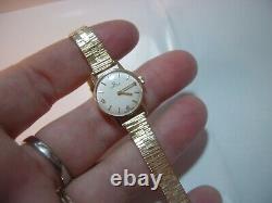 Vintage Solid 9 Ct Gold Omega Ladies Watch- 6.5 Max-superb-heavy-investment