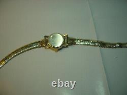 Vintage Solid 9 Ct Gold Omega Ladies Watch- 6.5 Max-superb-heavy-investment