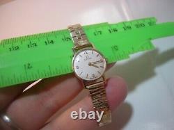 Vintage Solid 9 Ct Gold Omega Ladies Watch- 6.5 Max-superb-heavy-investment