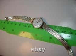 Vintage Solid 9 Ct Gold Omega Ladies Watch- 6.5 Max-superb-heavy-investment