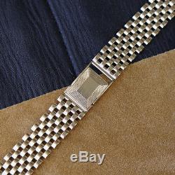 Vintage Solid 9ct Gold Watch Bracelet 19mm Lugs 26g for Omega / Rolex