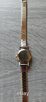 Vintage Solid Heavy 9 Ct Gold Omega Ladies Watch Including Origional Box