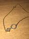 Vintage Tested As 9ct Gold Belcher Link Bracelet With Diamonds & Moonstone